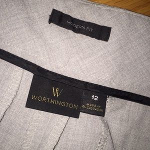 Worthington Womens Dress Pants